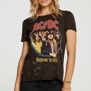 NWT Chaser Black Graphic Tee